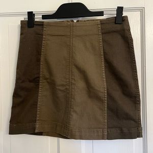 Two toned Free People Skirt